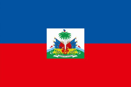 Photo for The National Flag Of Haiti - Royalty Free Image