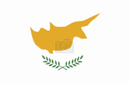 Téléchargez les photos : Le drapeau national de Chypre - en image libre de droit