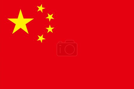 Foto de La bandera nacional de China - Imagen libre de derechos