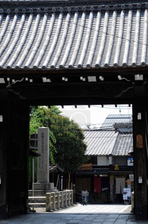 Photo for Scenic shot of beautiful ancient japanese temple architecture - Royalty Free Image