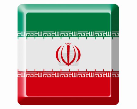 Foto de La bandera nacional de Irán - Imagen libre de derechos