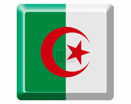 Téléchargez les photos : Le drapeau national de l'Algérie - en image libre de droit