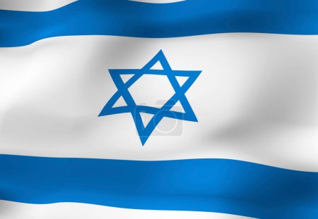 Téléchargez les photos : Le drapeau national d'Israël - en image libre de droit