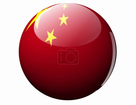 Photo for The National Flag Of China - Royalty Free Image