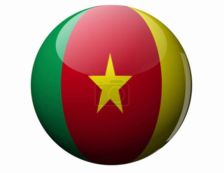 Téléchargez les photos : Le drapeau national du Cameroun - en image libre de droit