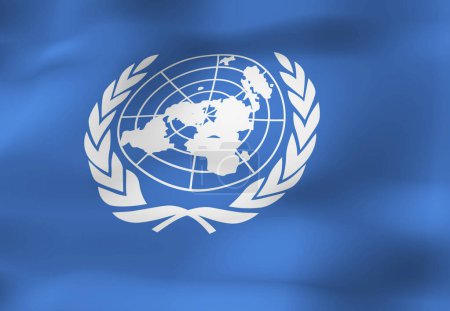 Photo for The flag of the United Nations - Royalty Free Image