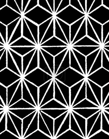 Foto de Patrón sin costuras con formas geométricas abstractas - Imagen libre de derechos