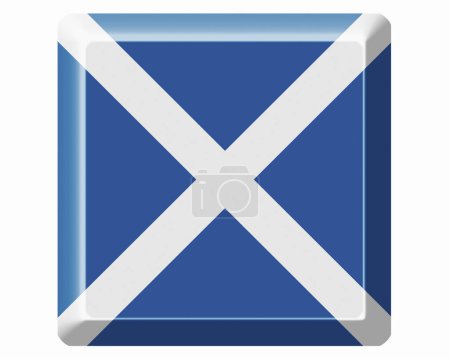 Photo for The National Flag Of Scotland - Royalty Free Image