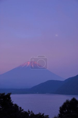 Photo for Fuji mountain and lake Kawaguchiko in Japan. - Royalty Free Image