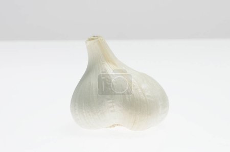 Photo for Fresh garlic isolated over white background - Royalty Free Image