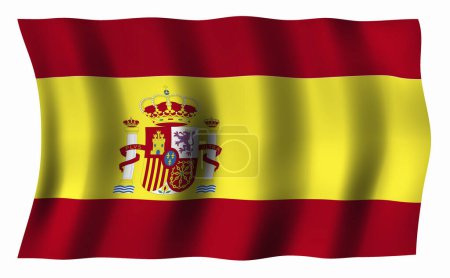 Téléchargez les photos : Le drapeau national de l'Espagne - en image libre de droit