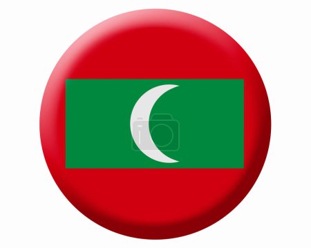 Téléchargez les photos : Le drapeau national des Maldives - en image libre de droit