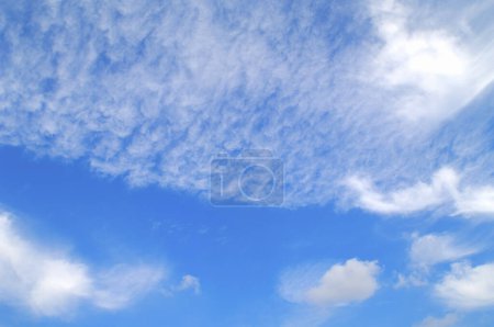 Photo for Beautiful clouds in the sky on nature background - Royalty Free Image