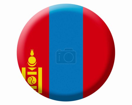 Téléchargez les photos : Le drapeau national de Mongolie - en image libre de droit
