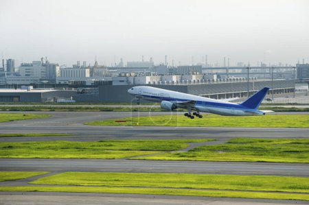 Photo for Airplane in tokyo airport - Royalty Free Image