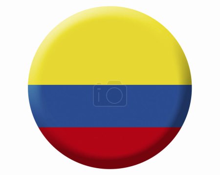 Foto de La Bandera Nacional de Colombia - Imagen libre de derechos