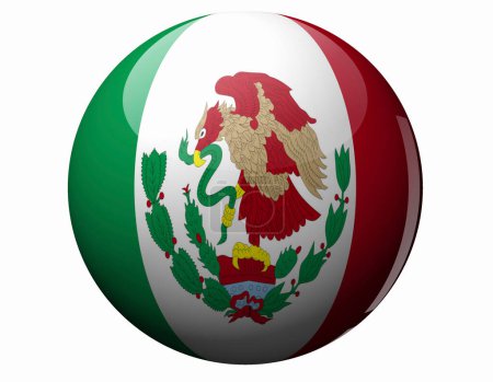 Photo for The National Flag Of Mexico - Royalty Free Image