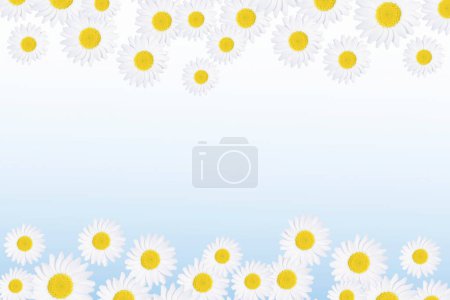 Foto de Fondo floral con flores de verano - Imagen libre de derechos