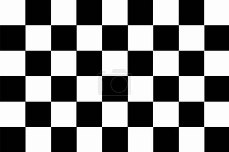 Photo for Black and white square pattern - Royalty Free Image