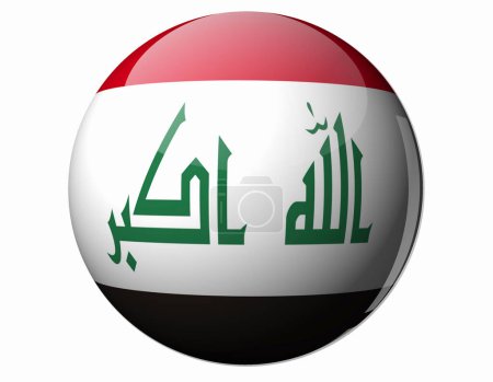 Téléchargez les photos : Le drapeau national de l'Irak - en image libre de droit