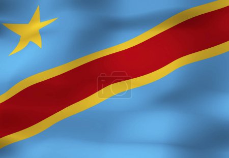 Téléchargez les photos : Le drapeau national du Congo - en image libre de droit
