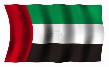 Téléchargez les photos : Le drapeau national des Émirats arabes unis - en image libre de droit