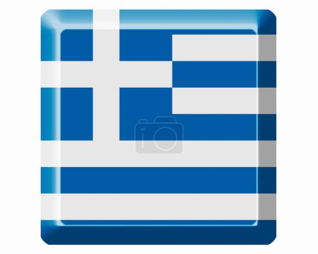 Photo for The National Flag Of Greece - Royalty Free Image