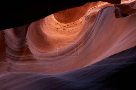 Intérieur d'Antelope Canyon en Arizona, États-Unis 