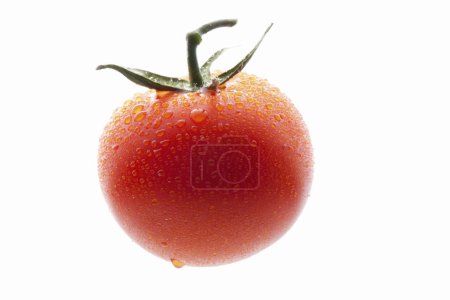 Photo for Red cherry tomato isolated on white background - Royalty Free Image