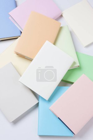 Photo for Stack of books on table - Royalty Free Image