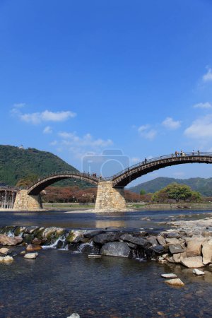 Pont Kintai à Iwakuni, Yamaguchi, Japon