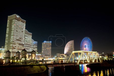 Photo for Yokohama city skyline in Japan - Royalty Free Image