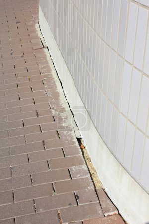 Foto de Textura del pavimento de hormigón, acera para fondos - Imagen libre de derechos