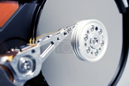 Photo for Close up of computer hard drive - Royalty Free Image