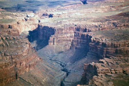Vista del Parque Nacional del Gran Cañón en Arizona