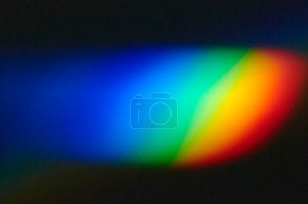 Foto de Fondo borroso colorido abstracto, efecto arco iris - Imagen libre de derechos