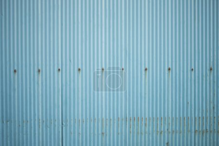 Foto de Abstracto azul madera pared textura fondo. - Imagen libre de derechos