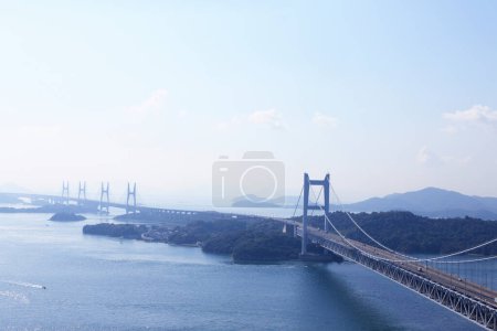 The Great Seto Bridge or Seto Ohashi Bridge
