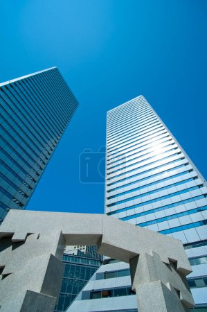 Photo for Kita district is one of Osaka's two main city centers in Japan - Royalty Free Image