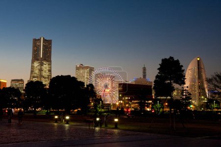 Foto de Ciudad de Yokohama skyline en Japón - Imagen libre de derechos