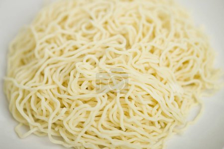 Photo for Close up of tasty  noodles on background - Royalty Free Image