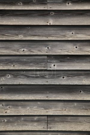 Téléchargez les photos : Vieux fond en bois gris, texture planches de bois - en image libre de droit