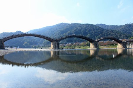 Téléchargez les photos : Pont Kintai à Iwakuni, Yamaguchi, Japon - en image libre de droit