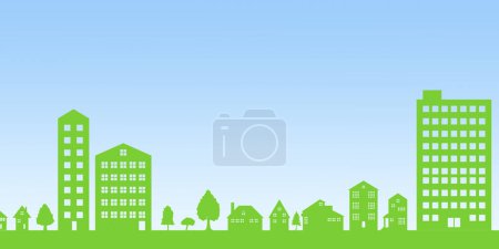Photo for City background view with buildings, urban concept - Royalty Free Image