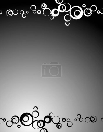 Photo for Abstract background with circles - Royalty Free Image
