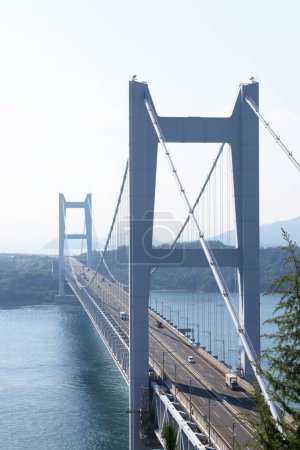 Photo for The Great Seto Bridge or Seto Ohashi Bridge - Royalty Free Image