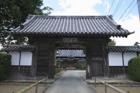 Photo for Traditional japanese architecture, temple building - Royalty Free Image