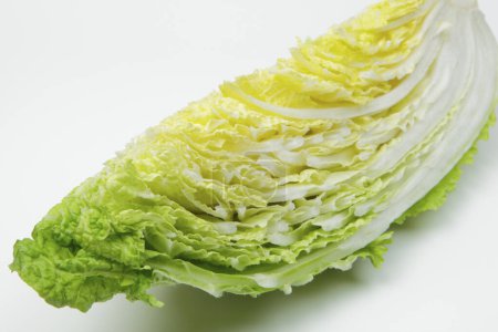 Photo for Fresh peking cabbage on background, close up - Royalty Free Image
