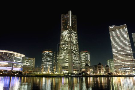 Photo for Yokohama city skyline in Japan - Royalty Free Image