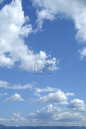 Photo for White clouds in beautiful blue sky - Royalty Free Image